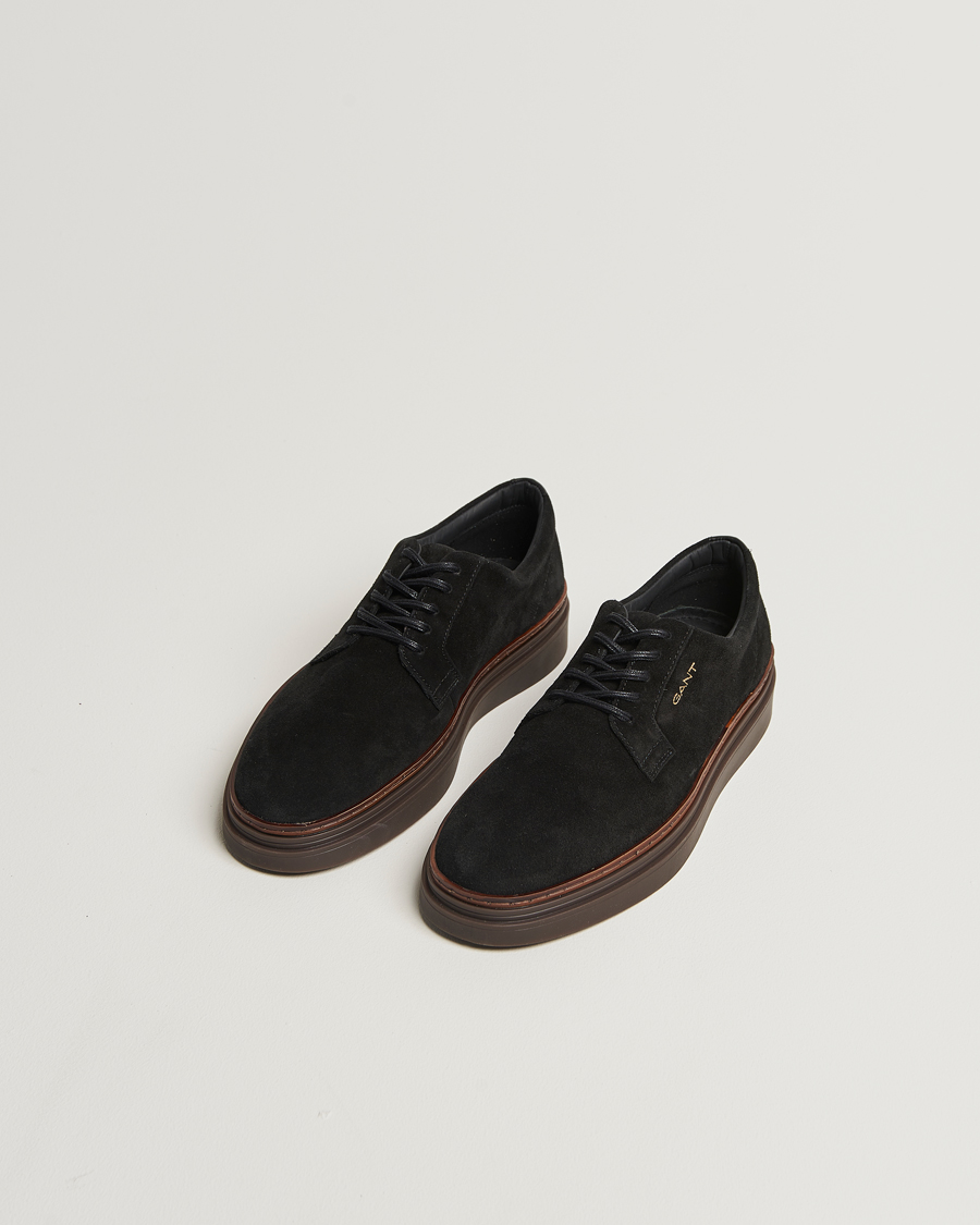 Men | GANT Kinzoon Suede Derby Sneaker Black | GANT | Kinzoon Suede Derby Sneaker Black