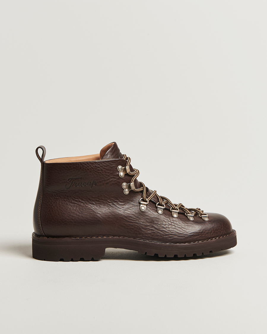 Men | Fracap M120 Grained Leather Boot Dark Brown | Fracap | M120 Grained Leather Boot Dark Brown