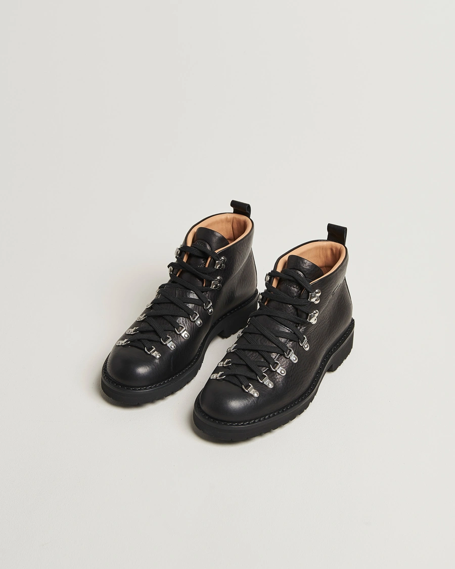 Men | Fracap M120 Grained Leather Boot Black | Fracap | M120 Grained Leather Boot Black
