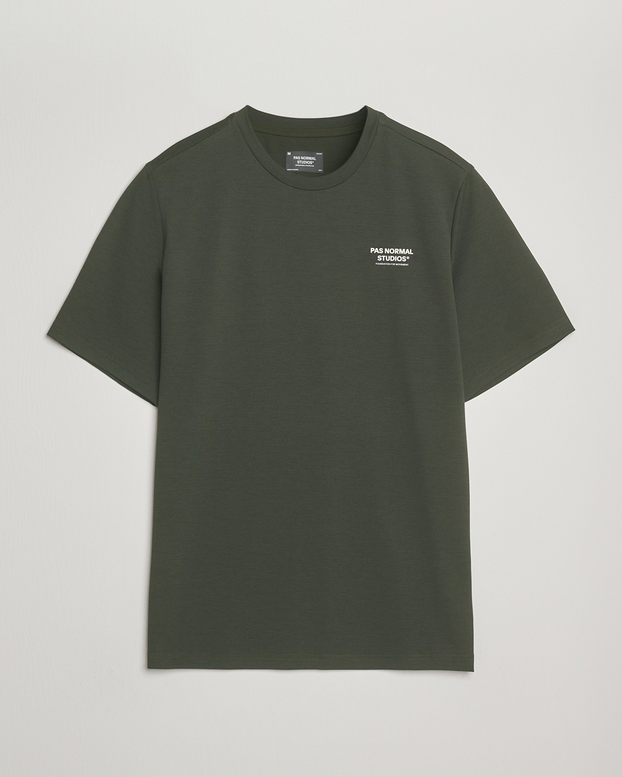 Men | T-Shirts | Pas Normal Studios | Balance T-Shirt Dark Olive