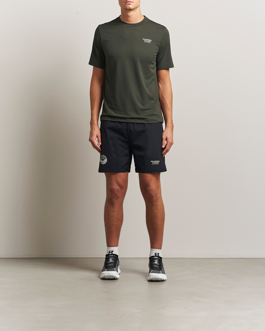 Men | T-Shirts | Pas Normal Studios | Balance T-Shirt Dark Olive