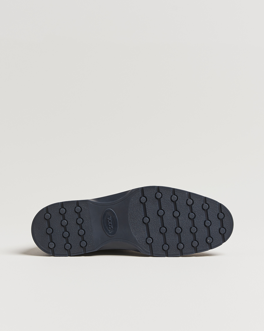 Men | Boots | Tod's | Polacco Moc Desert Boots Navy Suede