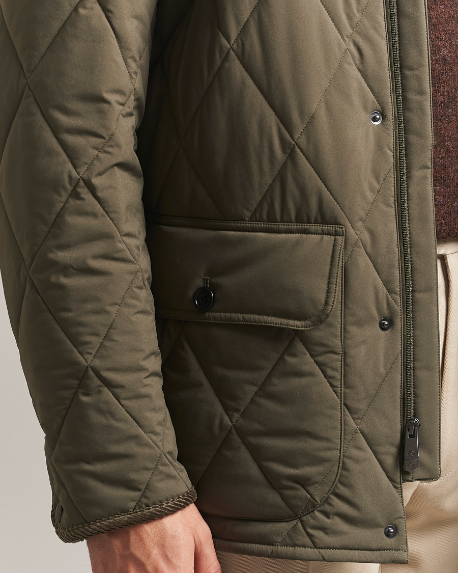 Men | Coats & Jackets | Ralph Lauren Purple Label | Carleton Jacket Olive
