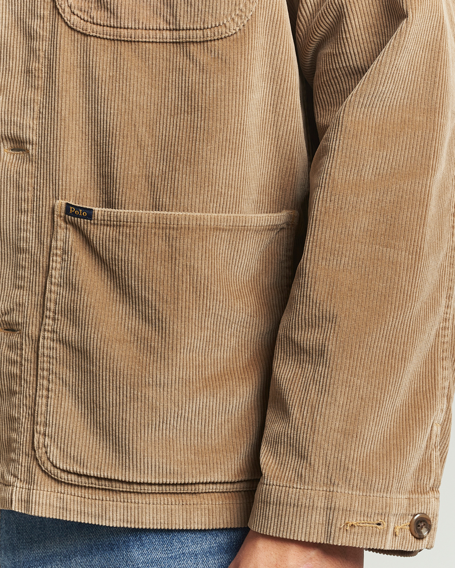 Men | Shirts | Polo Ralph Lauren | Corduroy Pocket Shirt Montana Khaki