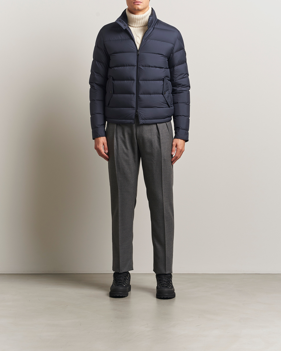 Men | Coats & Jackets | Moncler | Phrier Down Jacket Navy