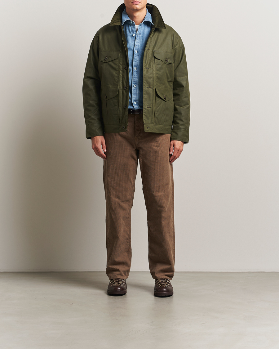 Men | Coats & Jackets | Filson | Journeyman Waxed Jacket Otter Green