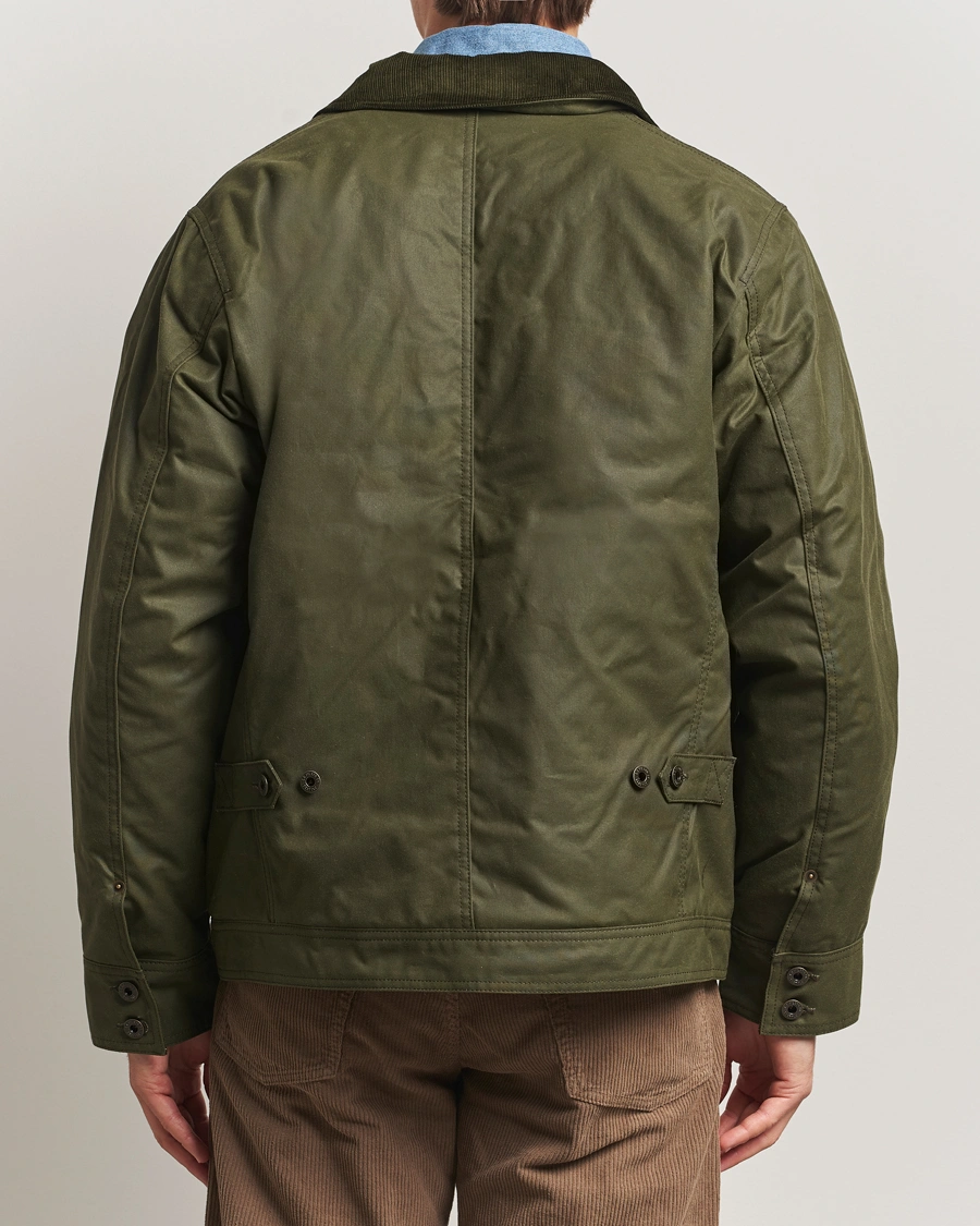 Men | Coats & Jackets | Filson | Journeyman Waxed Jacket Otter Green