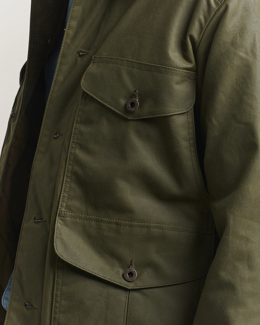 Men | Coats & Jackets | Filson | Journeyman Waxed Jacket Otter Green