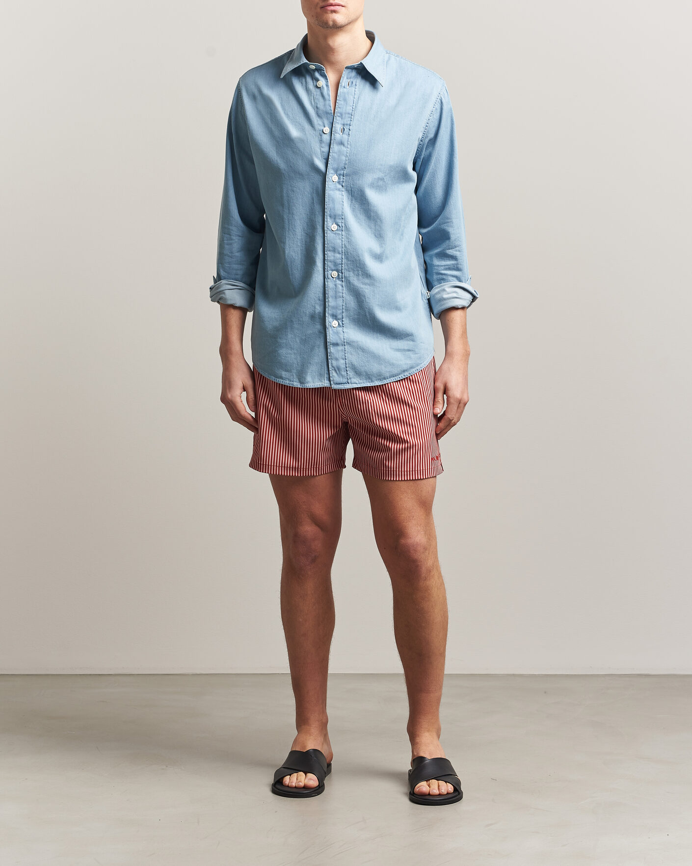 Men | Swimwear | NN07 | Holiday Swimshorts Red/White