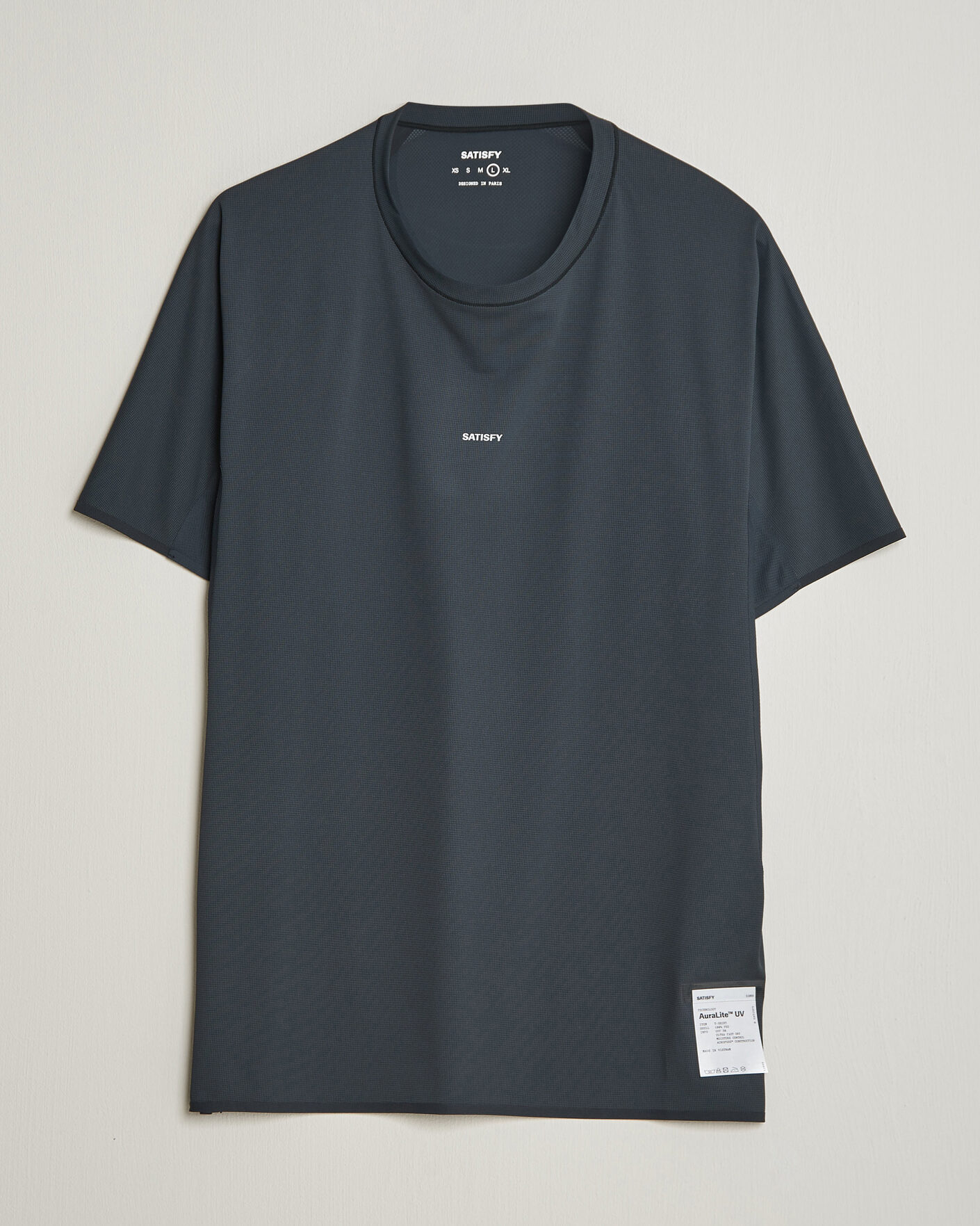 Men | T-Shirts | Satisfy | AuraLite UV T-Shirt Black