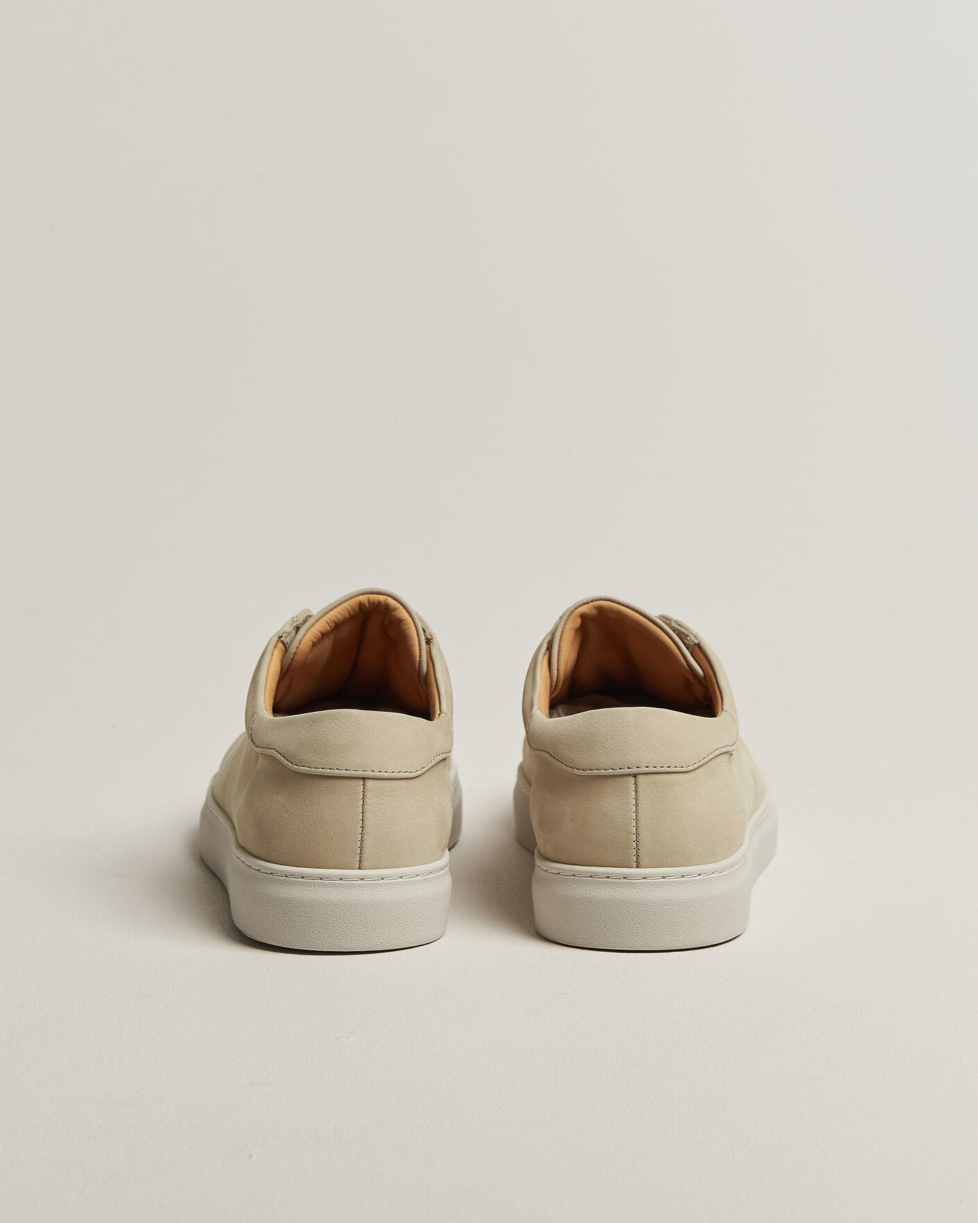 Men | Sneakers | Myrqvist | Alnö Monochrome II Sneakers Beige Nubuck