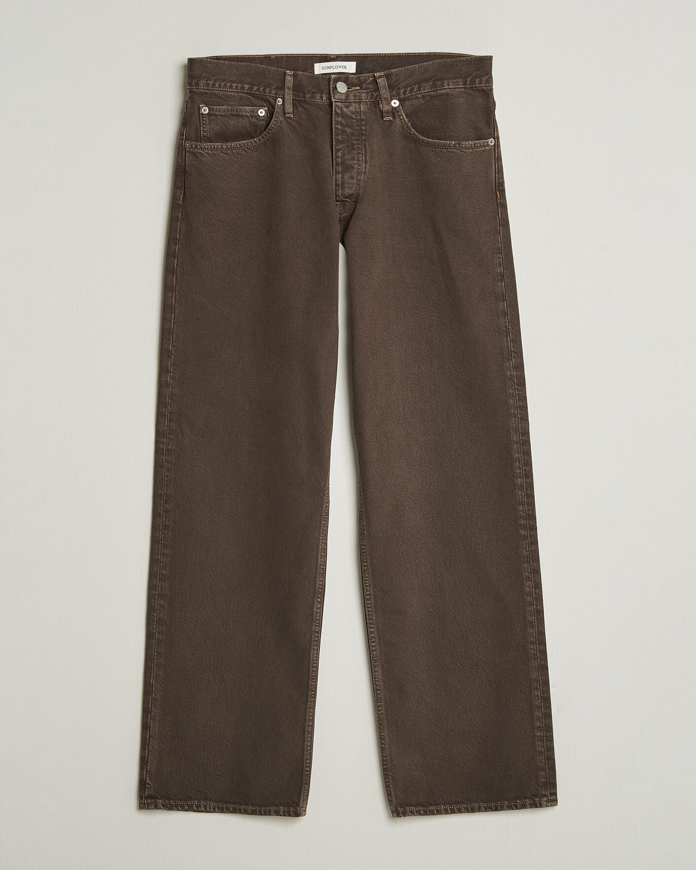 Men | Trousers | Sunflower | Loose Jeans Vintage Brown