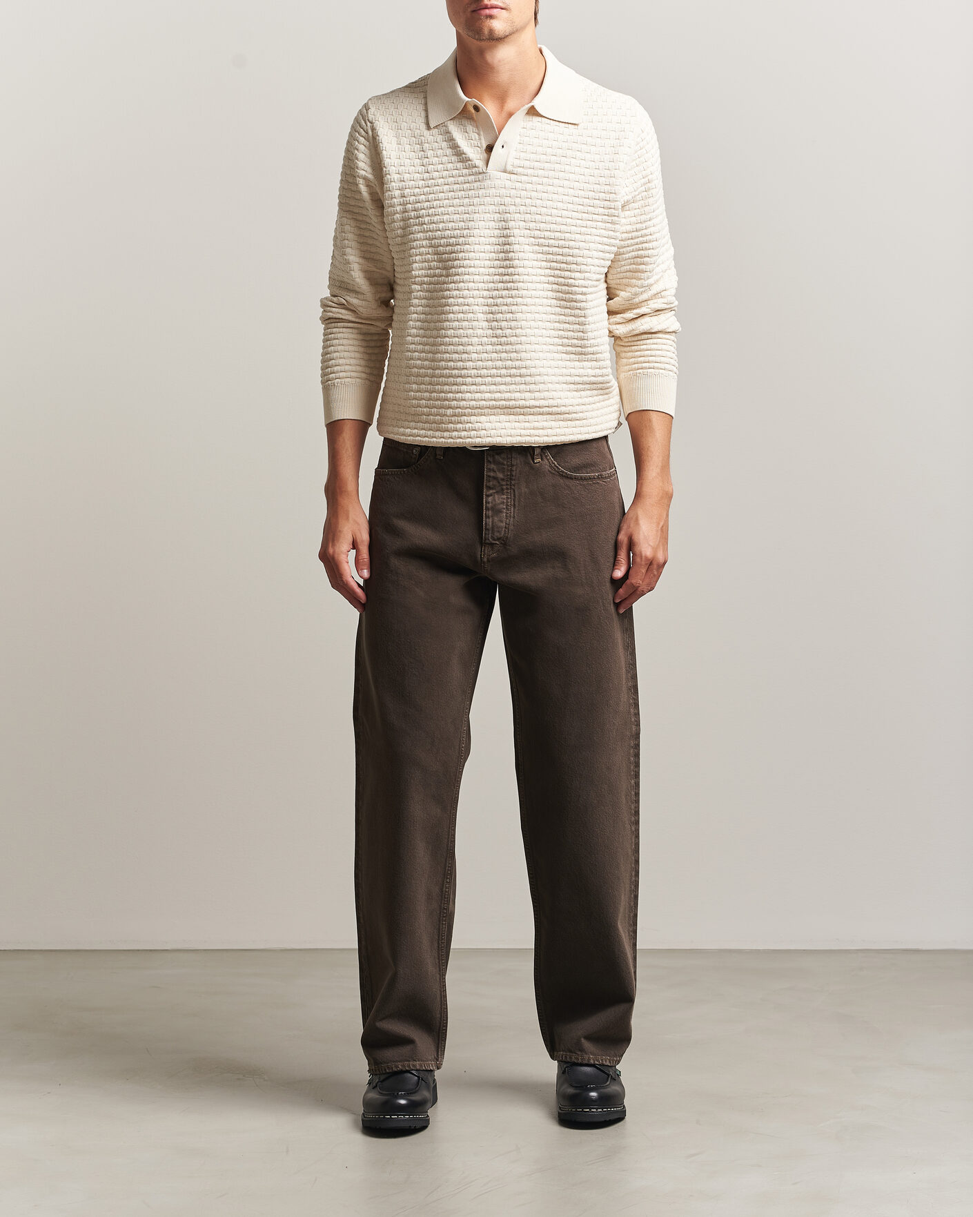 Men | Trousers | Sunflower | Loose Jeans Vintage Brown
