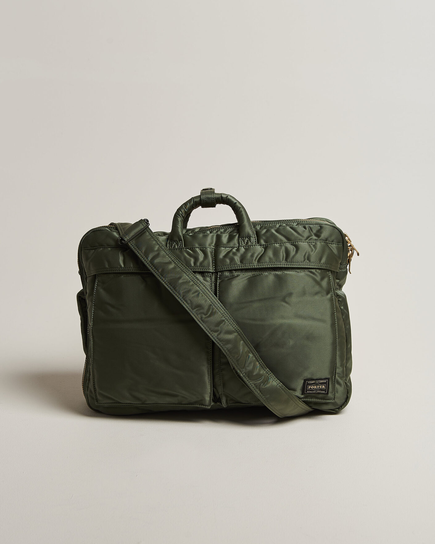 Men | Bags | Porter-Yoshida & Co. | Tanker 3Way Document Bag Sage Green