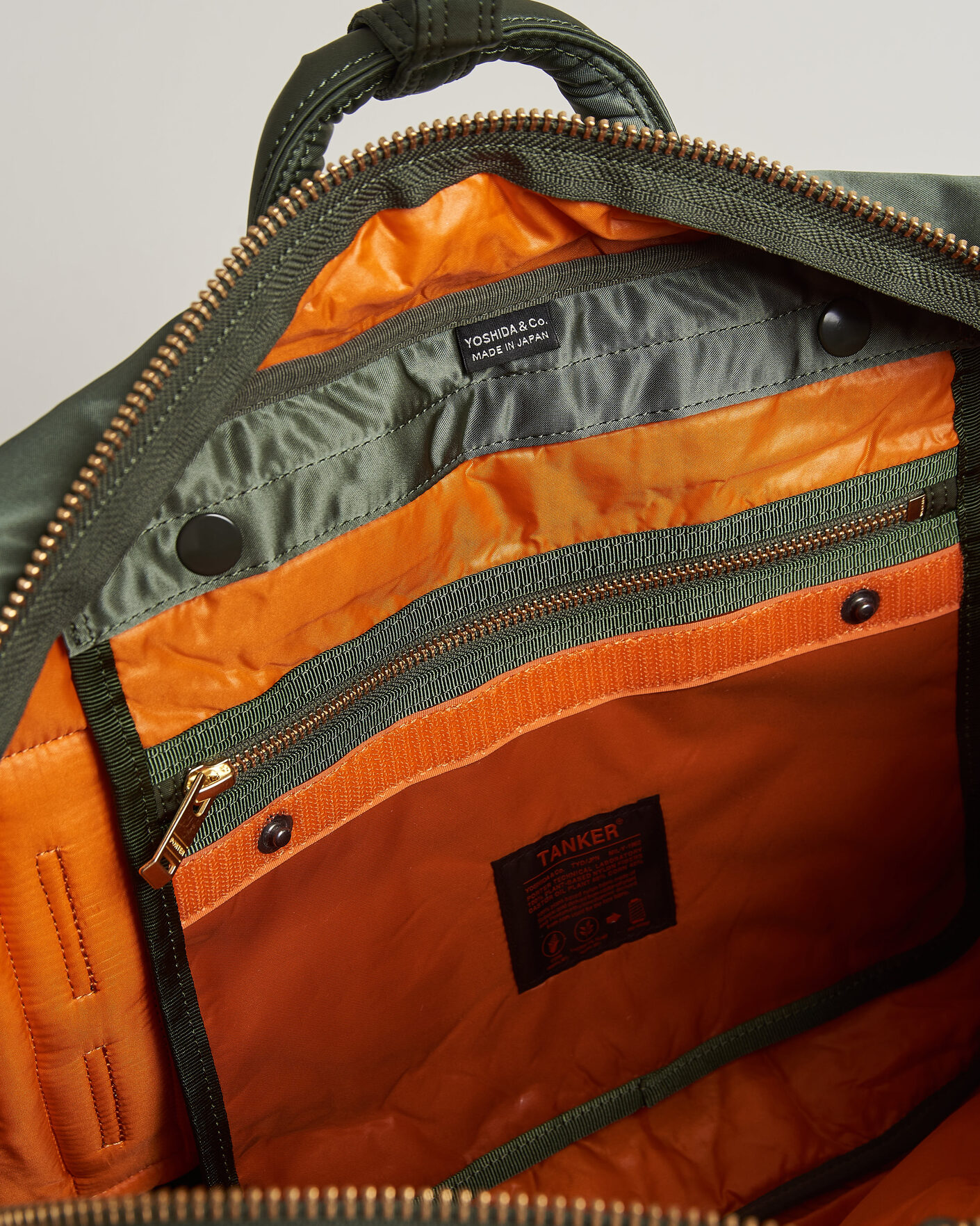 Men | Bags | Porter-Yoshida & Co. | Tanker 3Way Document Bag Sage Green