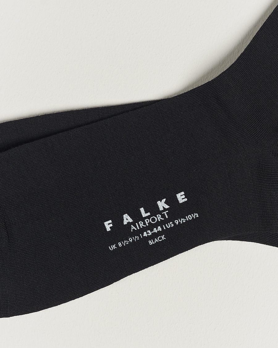 Men | Falke | Falke | 5-Pack Airport Socks Black