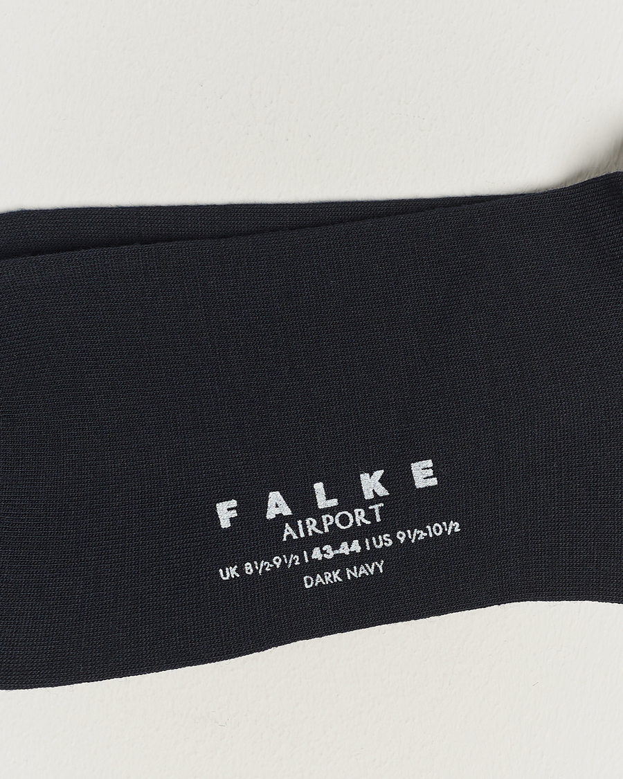 Men | Everyday Socks | Falke | 10-Pack Airport Socks Black/Dark Navy/Anthracite Melange