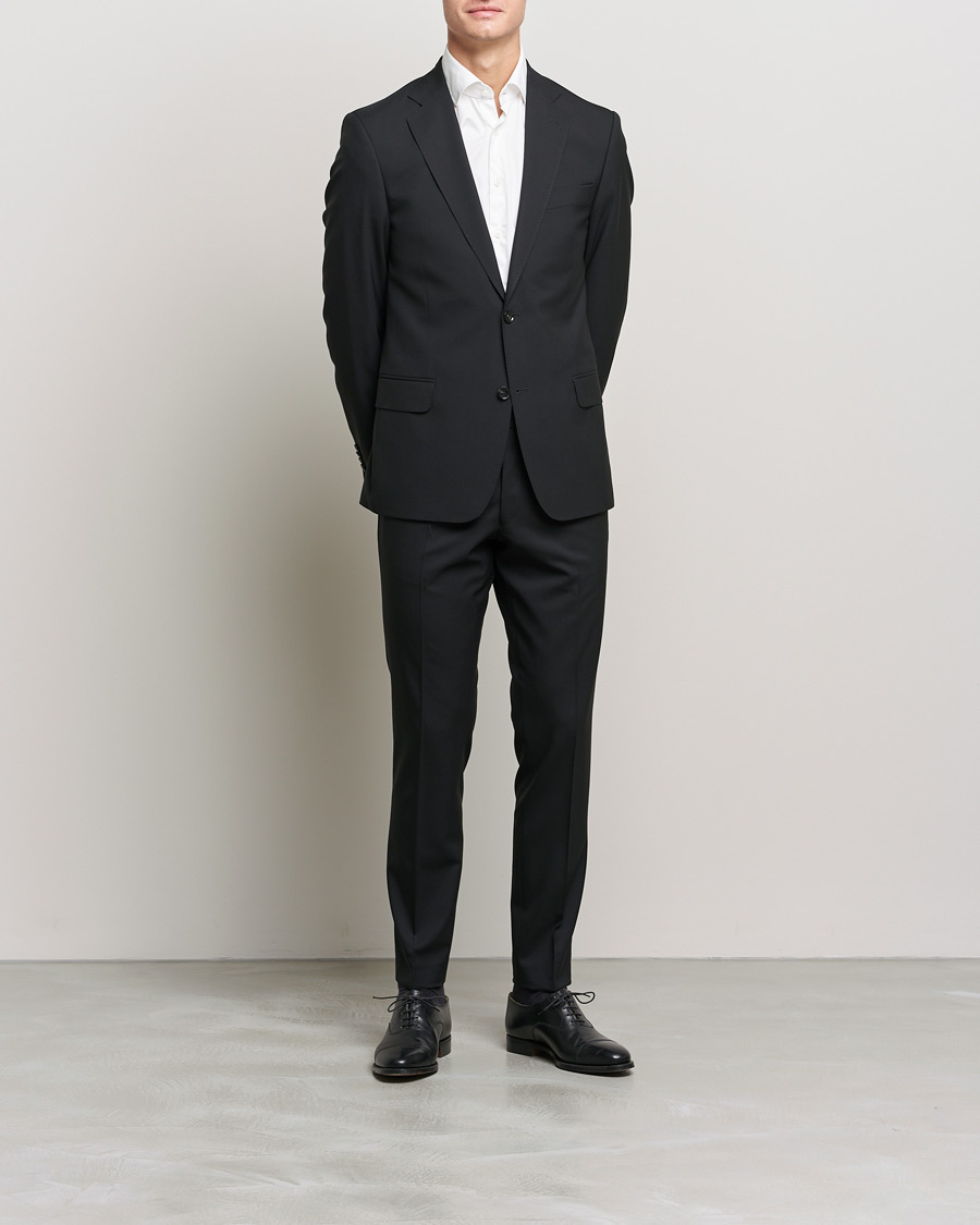 Herr |  | Oscar Jacobson | Edmund Wool Suit Black