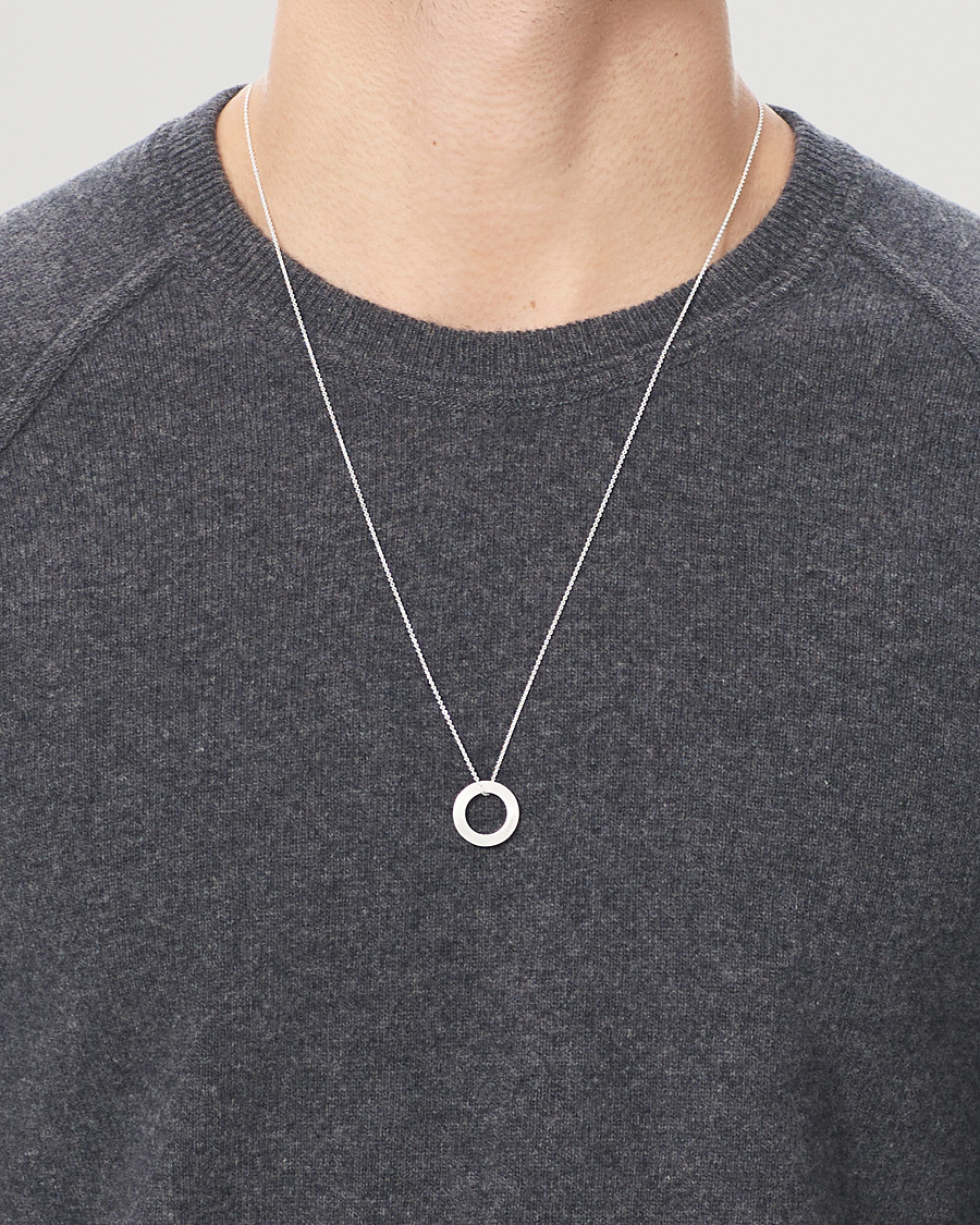 Men | Gifts | LE GRAMME | Circle Necklace Le 2.5  Sterling Silver