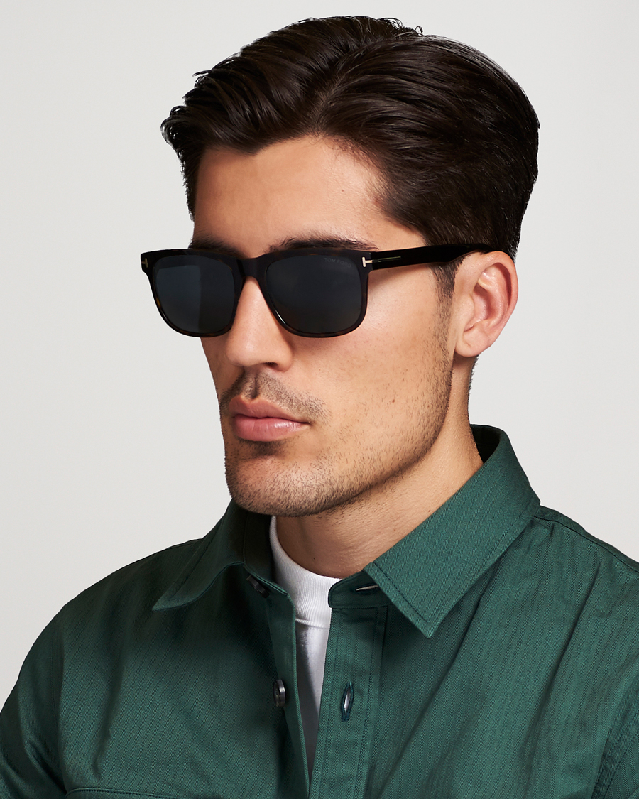 Men | D-frame Sunglasses | Tom Ford | Stephenson FT0775 Sunglasses Havana/Smoke