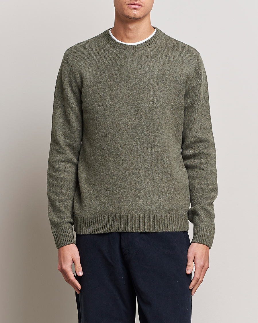 Men | Clothing | Colorful Standard | Classic Merino Wool Crew Neck Dusty Olive