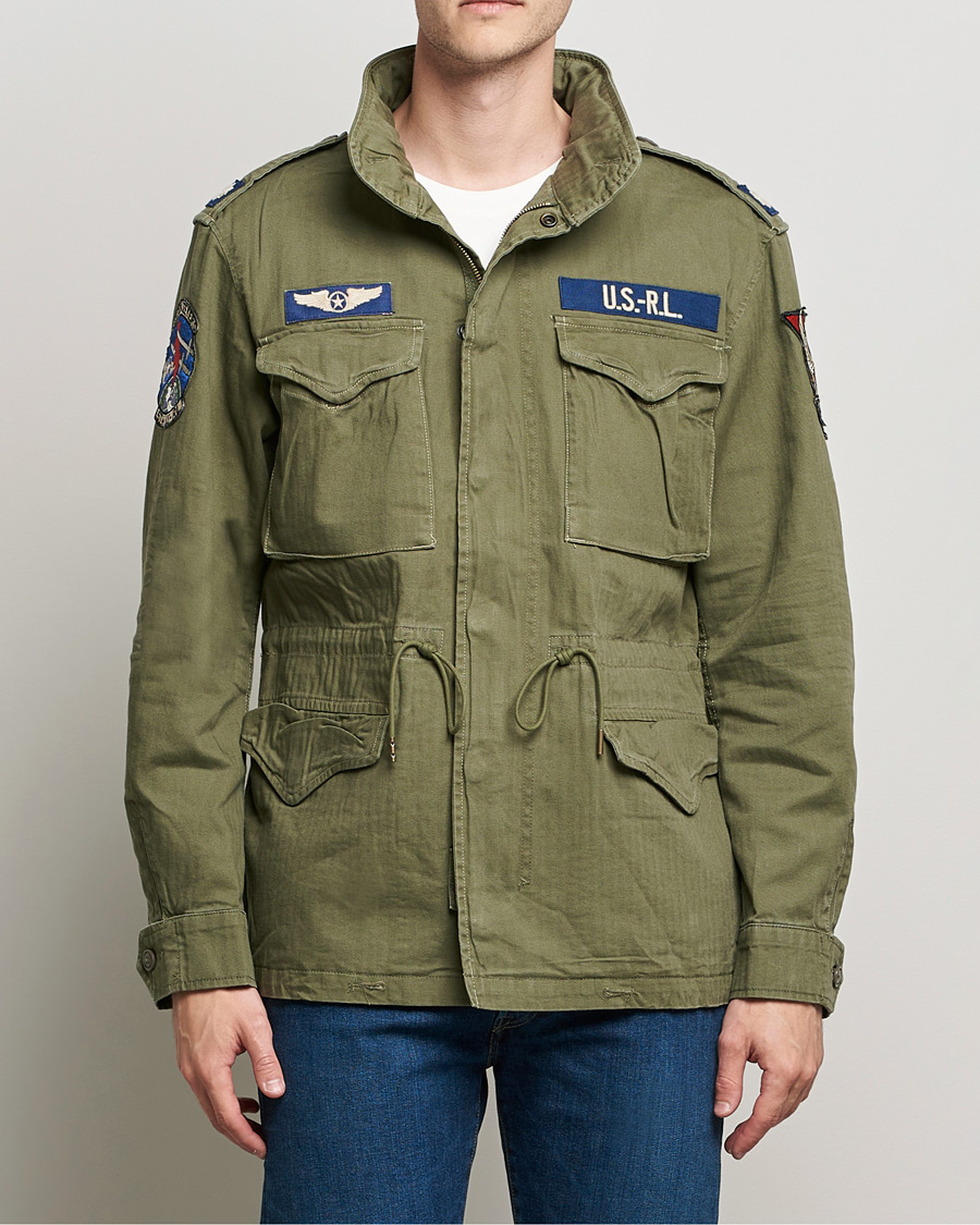 Men | Field Jackets | Polo Ralph Lauren | M65 Field Jacket Olive Mountain