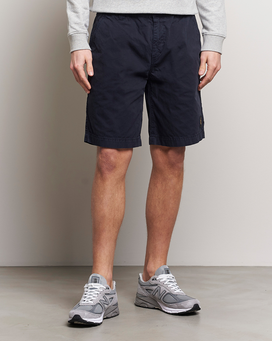 Men | Chino Shorts | Belstaff | Dalesman Cotton Shorts Dark Ink