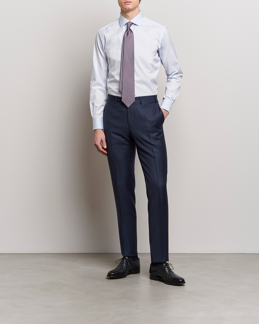Men | Clothing | Brioni | Slim Fit Dress Shirt Light Blue