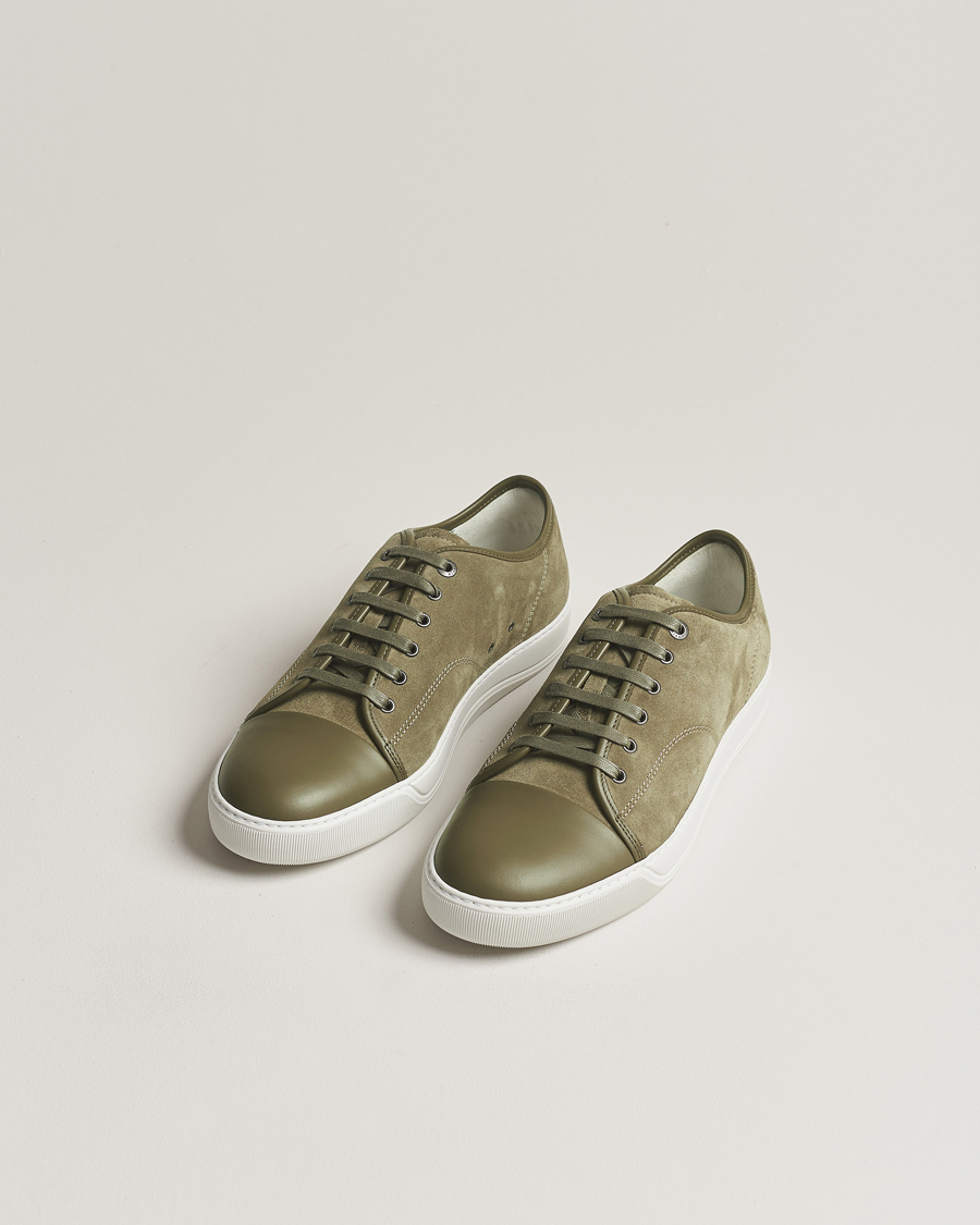 Men | Shoes | Lanvin | Nappa Cap Toe Sneaker Solitary