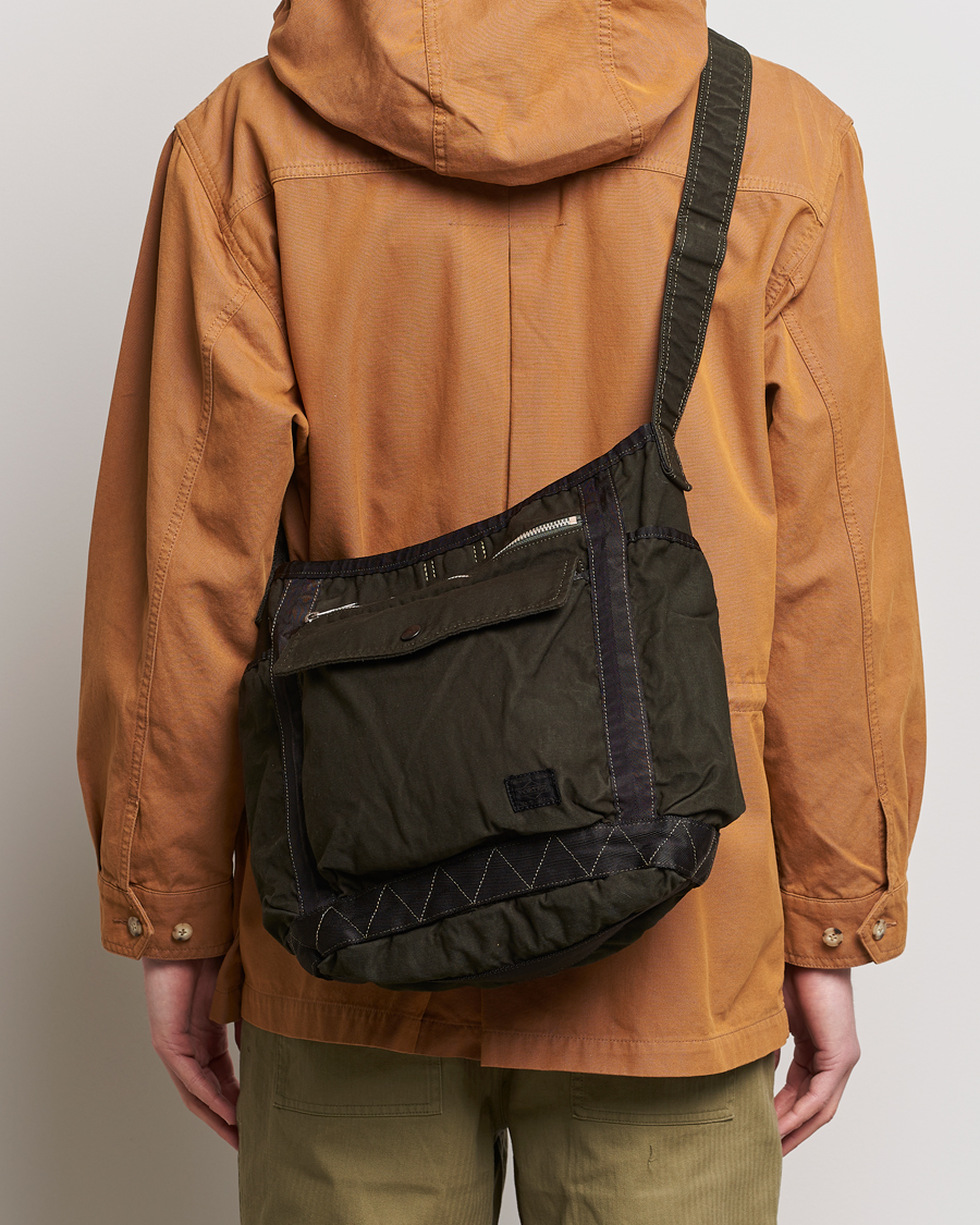Men | Accessories | Porter-Yoshida & Co. | Crag Shoulder Bag Khaki