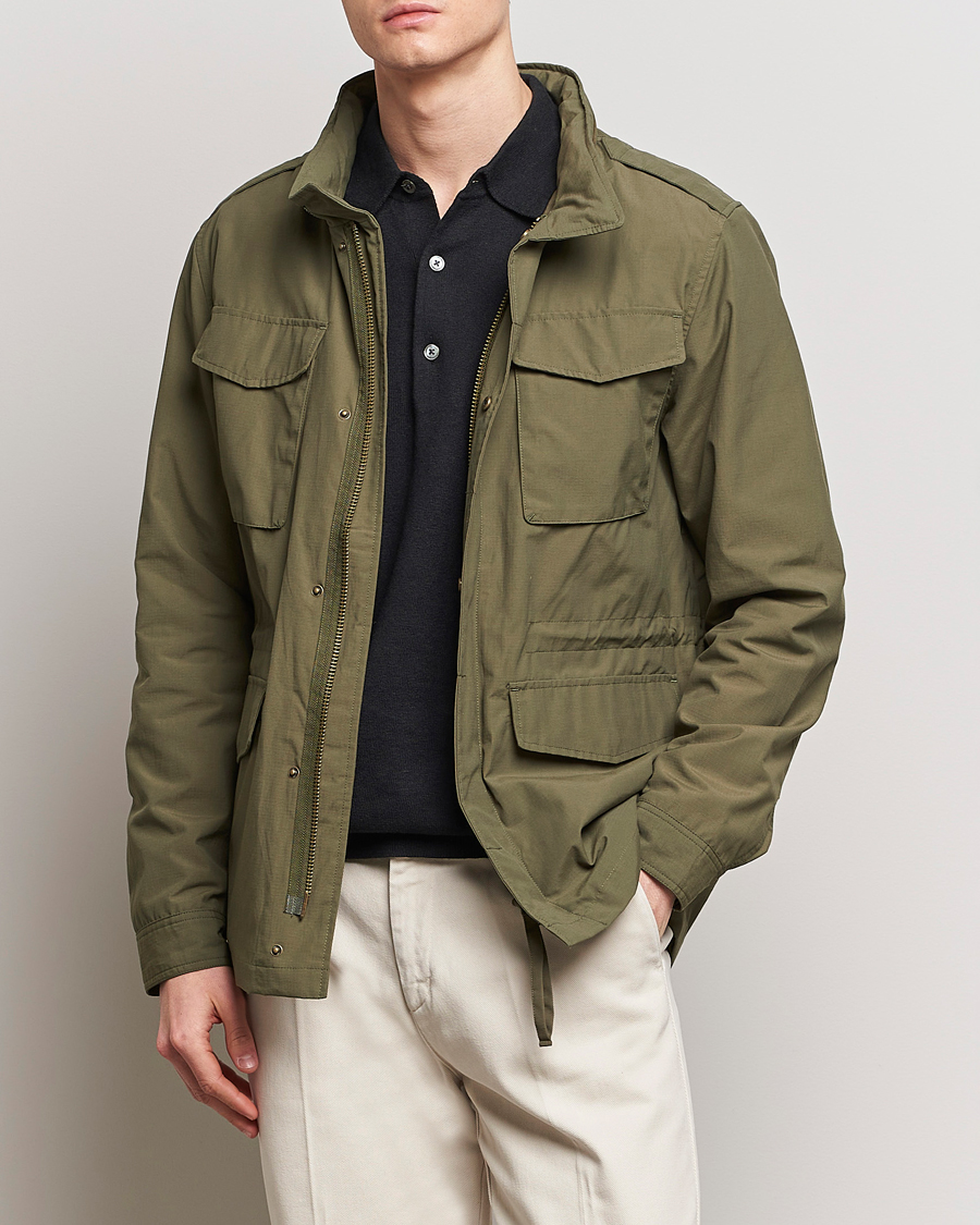 Men | A Day's March | A Day\'s March | Barnett M65 Jacket Olive