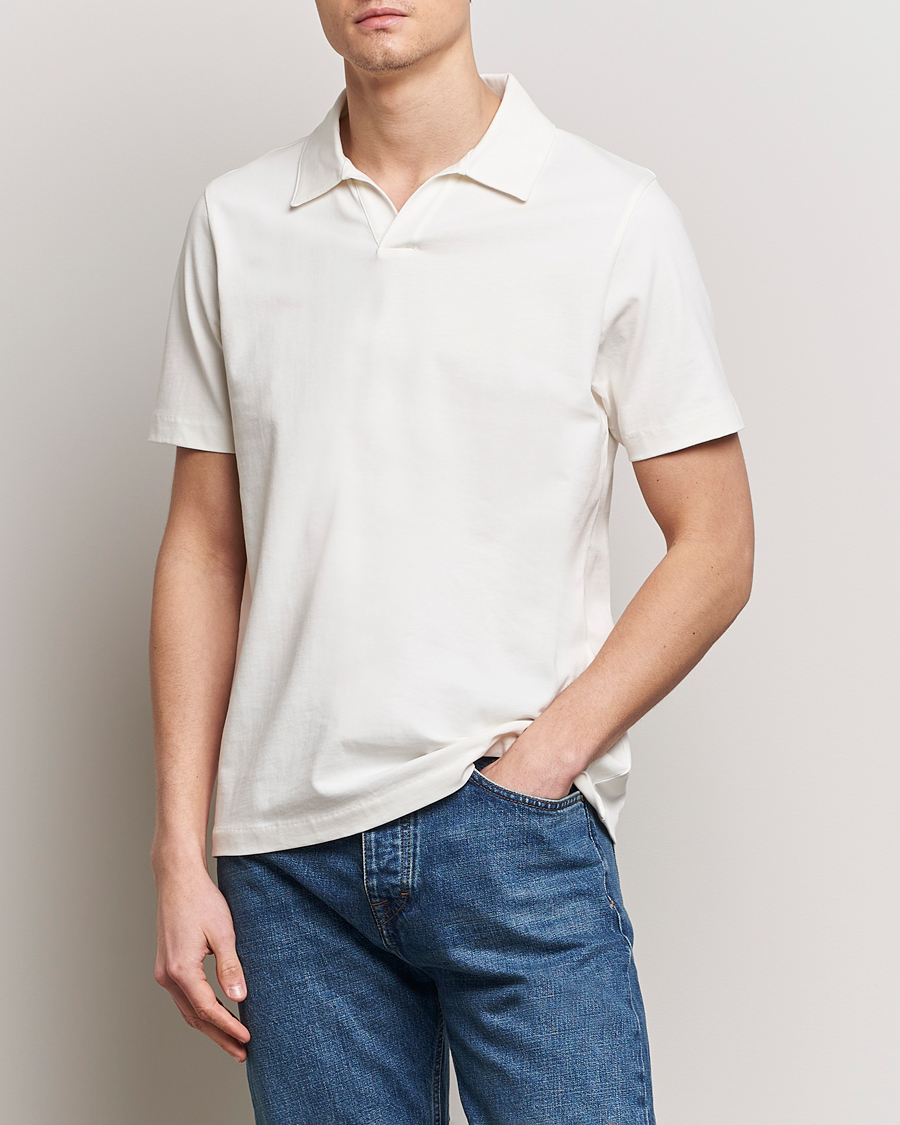Men | Short Sleeve Polo Shirts | A Day\'s March | Greylock Jersey Polo Sugar