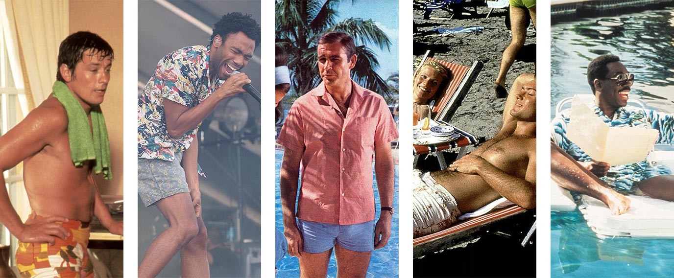 Style inspiration: The men who best wore swim shorts