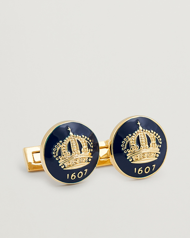 Belgian Crown Cuff Links Enamelled & deals Gold Plated