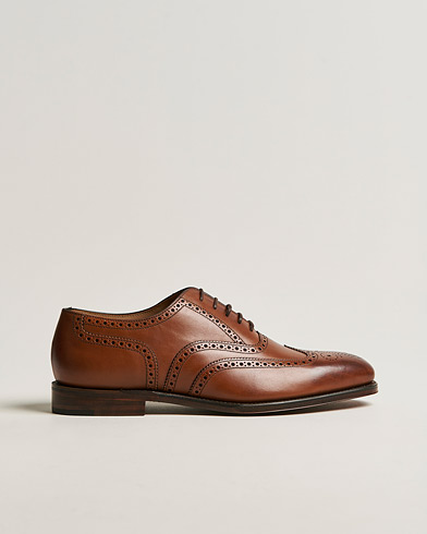 Loake 1880 Buckingham Brogue Brown Burnished Calf at CareOfCarl