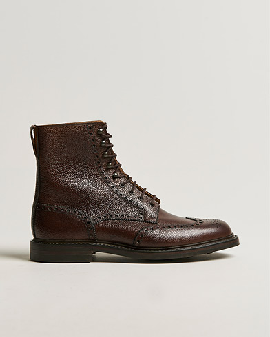 Crockett & Jones Islay Boot Dark Brown Grained Calf UK6,5 - EU40,5