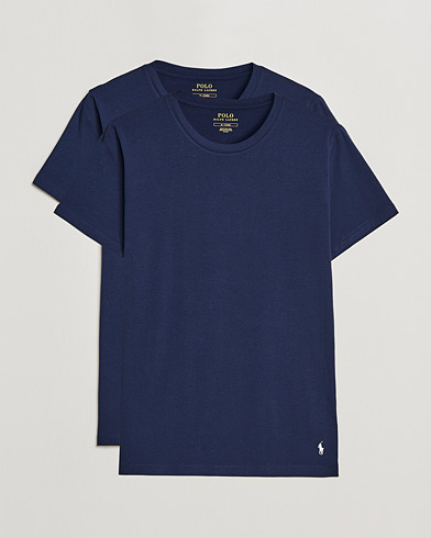 Polo Ralph Lauren 3-Pack Crew Neck T-Shirt Navy/Light Navy/Elite