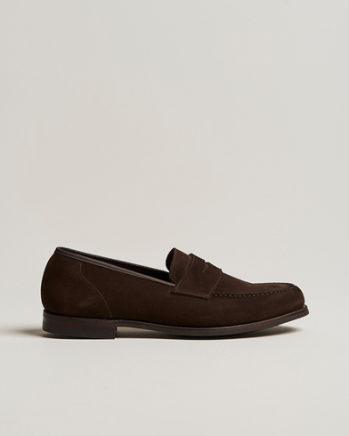 Crockett & Jones Boston City Sole Dark Brown Calf at CareOfCarl.com