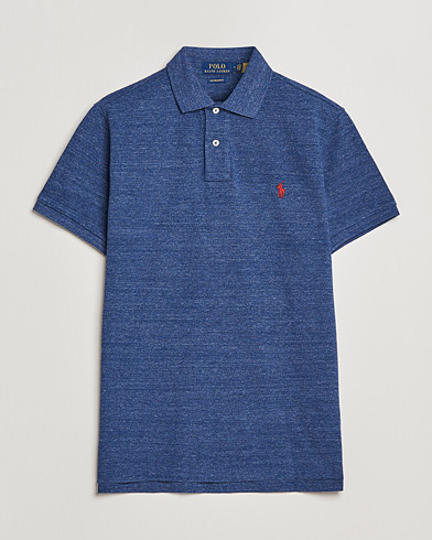 Polo Ralph Lauren Custom Slim Fit Polo Classic Royal Heather at CareOfCarl