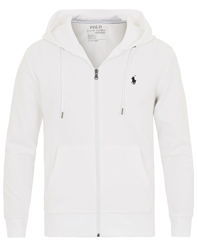 Polo Ralph Lauren Tech Full Zip Hoodie White hos CareOfCarl.com