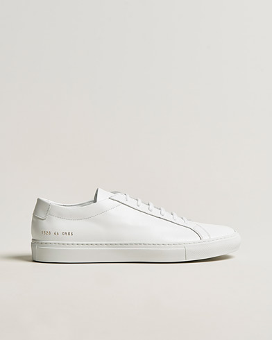 Common Projects Original Achilles Suede Sneaker Bone at CareOfCarl