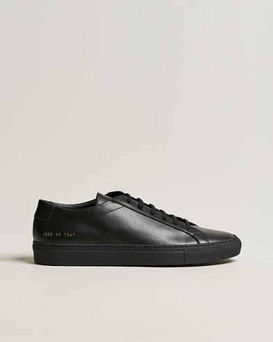 Common Projects Original Achilles Pebbled Nubuck Sneaker Navy at 