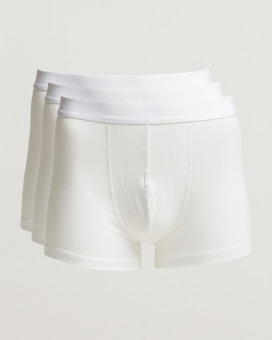 White 3-pack Y-front underpants made of organic cotton - Bread & Boxers