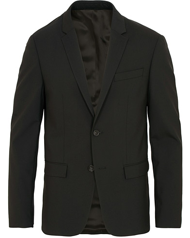 wool black blazer