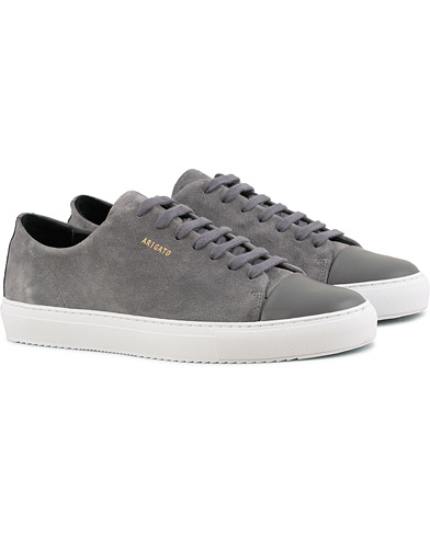 Axel Arigato Cap Toe Sneaker Dark Grey Suede at CareOfCarl