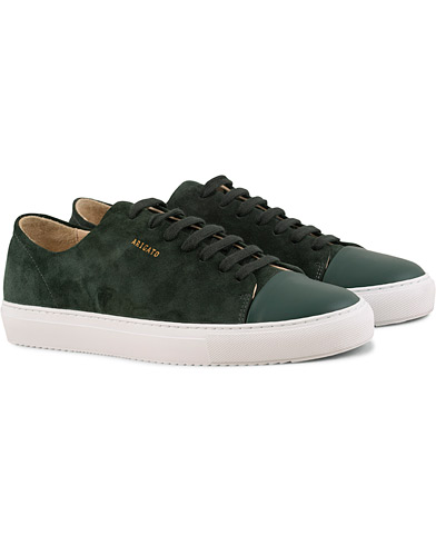 Axel Arigato Cap Toe Sneaker Green Suede at CareOfCarl