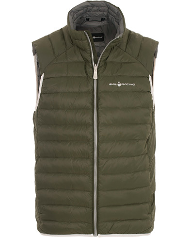 forest green down vest