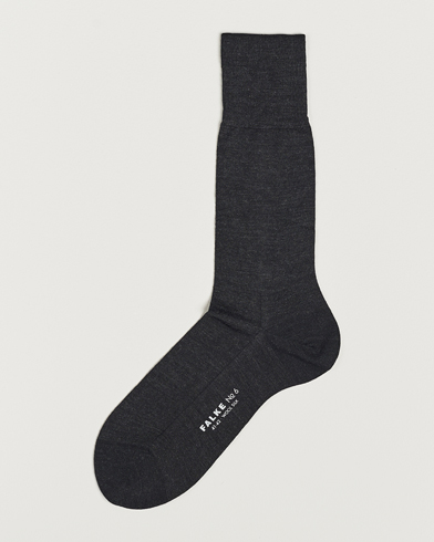 Falke Lhasa Cashmere Socks Antracite Grey at