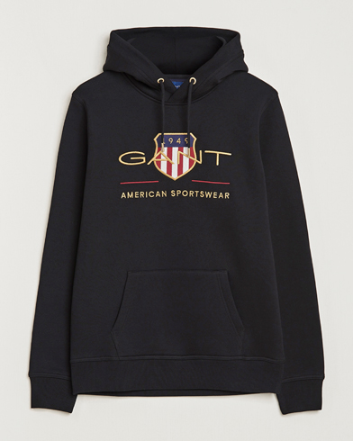 Gant hoodie outlet black