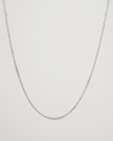 Tom Wood Curb Chain M Necklace Silver